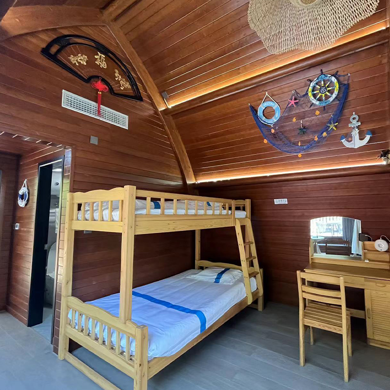 Rimessa per barche prefabbricata in legno