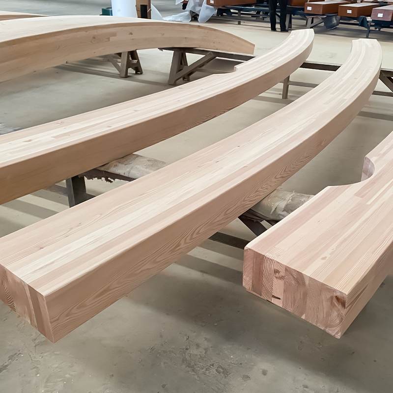 Legno Lamellare Curvo di Abete Douglas