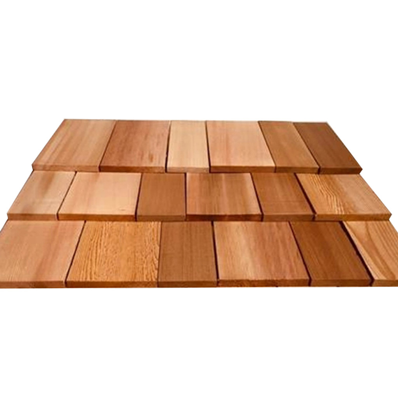 Scandole in legno di cedro rosso occidentale