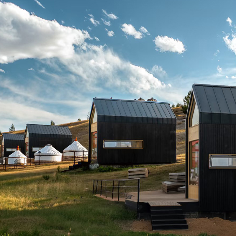 Casa per le vacanze prefabbricata in legno