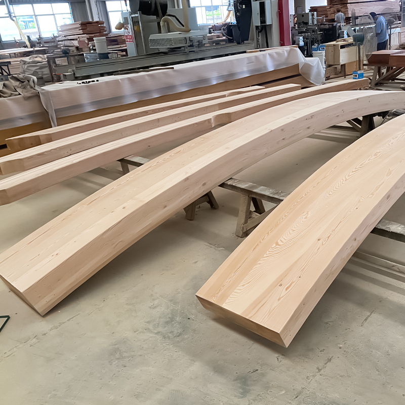 Legno Lamellare Curvo di Abete Douglas