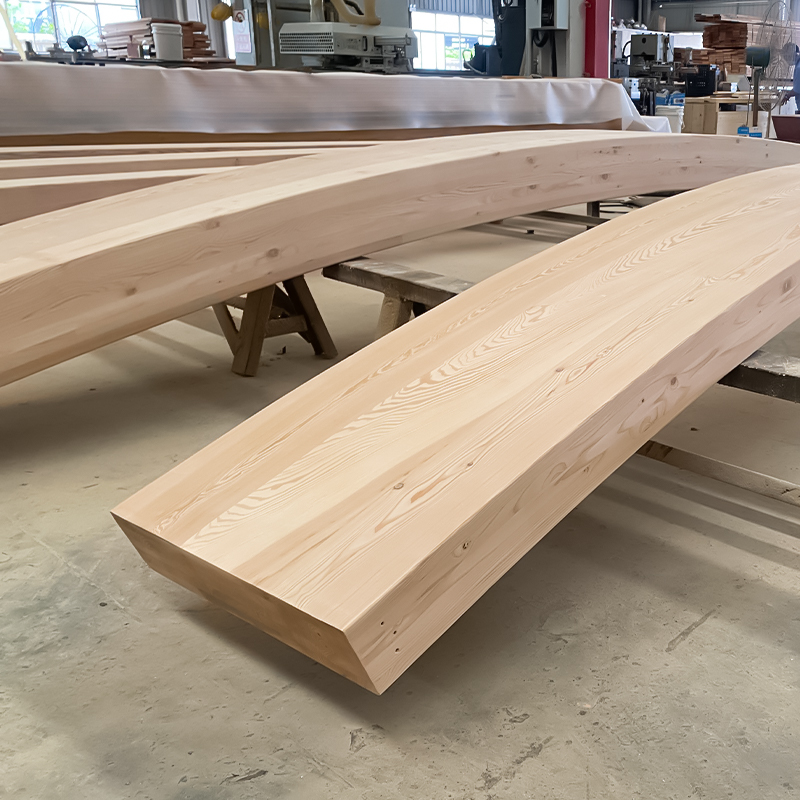 Legno Lamellare Curvo di Abete Douglas