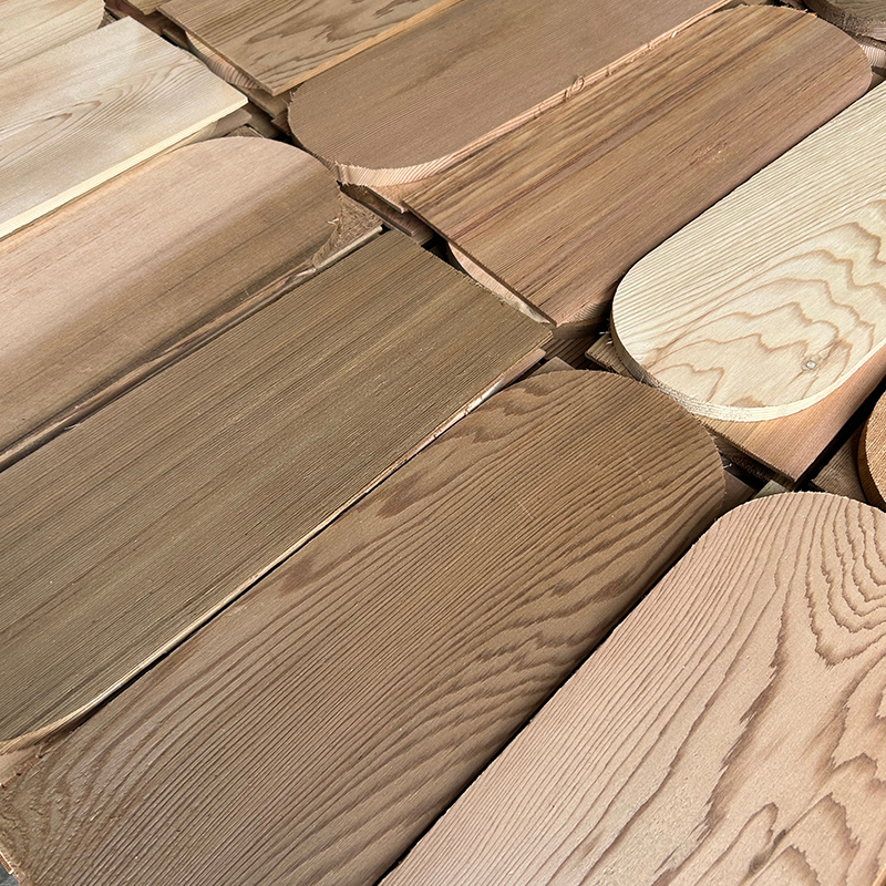 Scandole in legno di cedro rosso occidentale