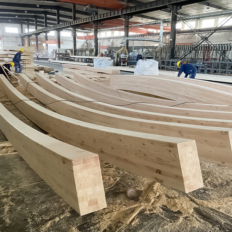 Legno Lamellare Curvo di Abete Douglas