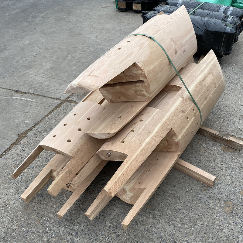 Legno lamellare sagomato speciale di abete Douglas