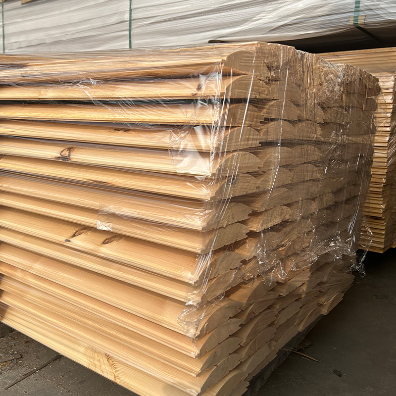 Rivestimenti D-Log in abete Douglas