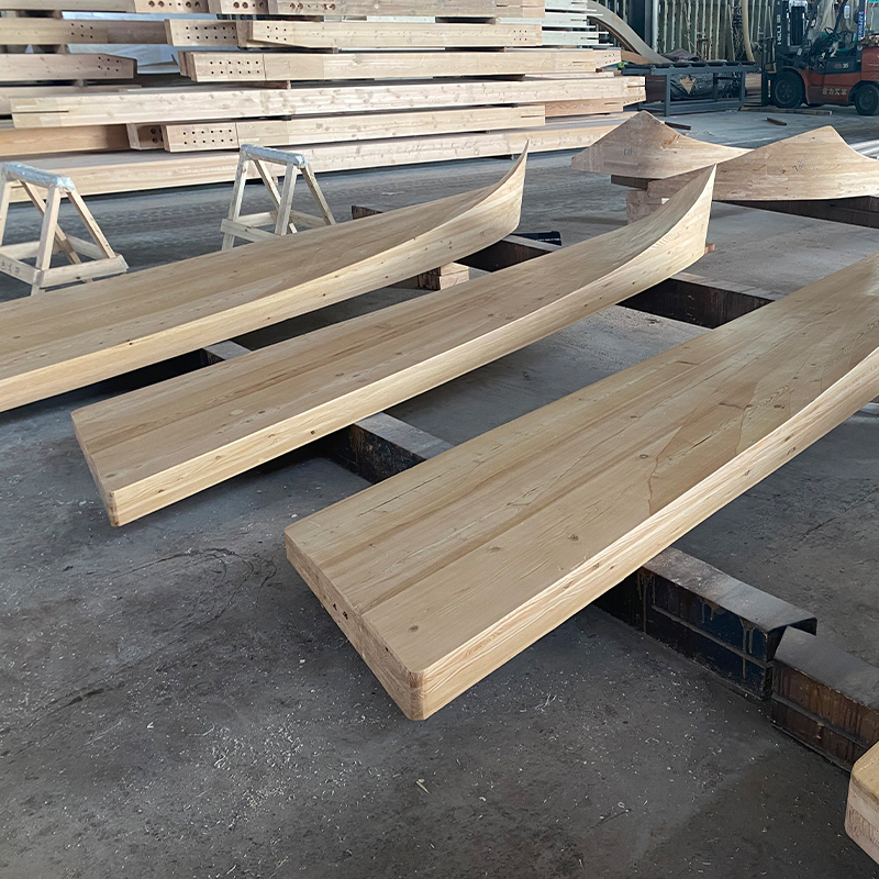Legno lamellare sagomato speciale di abete Douglas