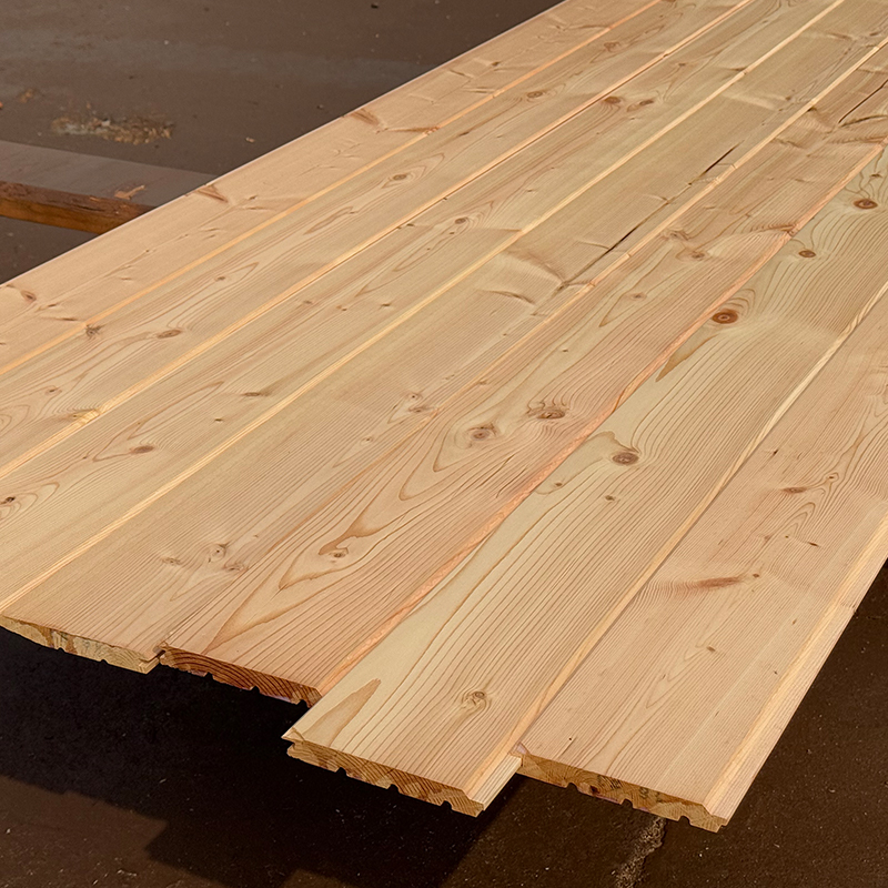 Rivestimento per pareti esterne in abete Douglas