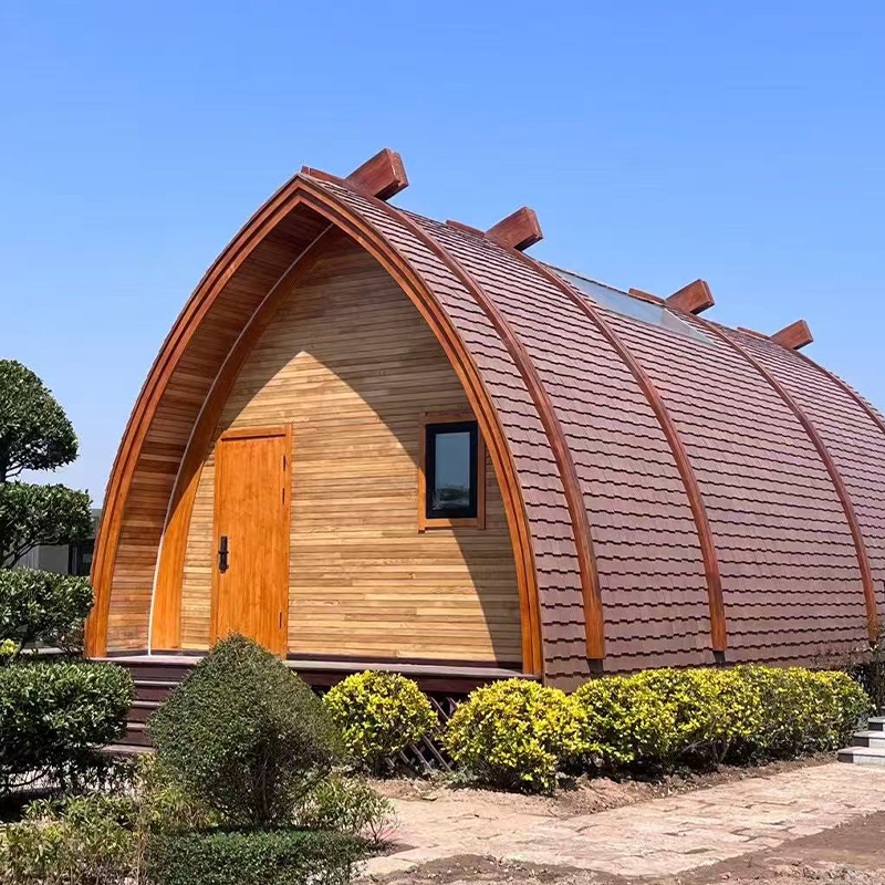 Rimessa per barche prefabbricata in legno