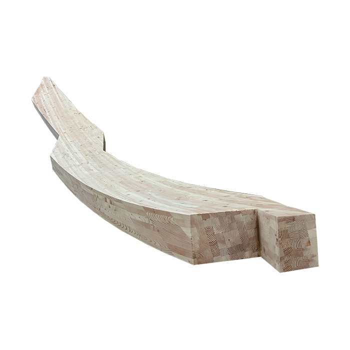 Legno lamellare con forme speciali